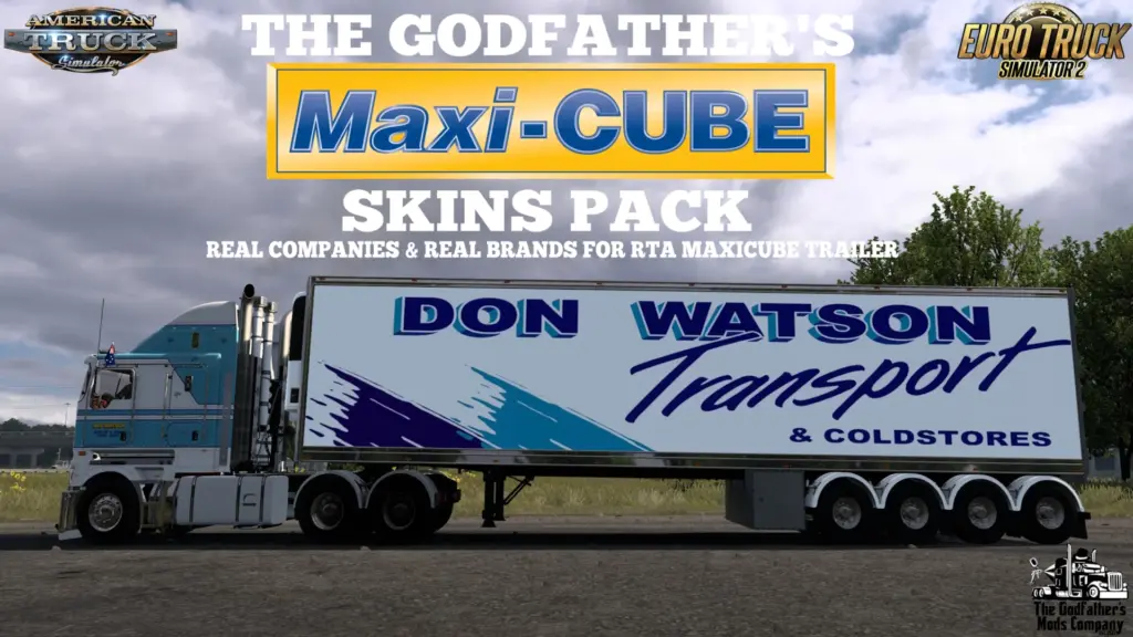Maxicube Trailer Skins Pack v1.0