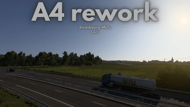 A4 rework Strasbourg-Metz Promods addon BETA v0.2 1.57