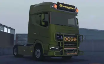 Bullbar for DAF 2021 XF, XG & XG+v1.57