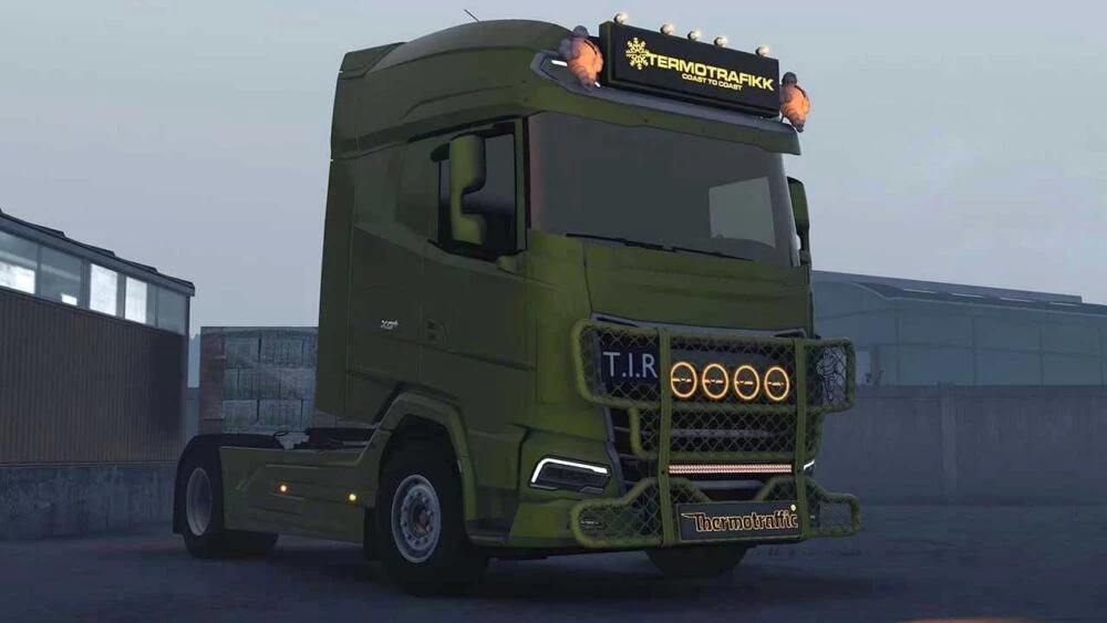 Bullbar for DAF 2021 XF, XG & XG+v1.57
