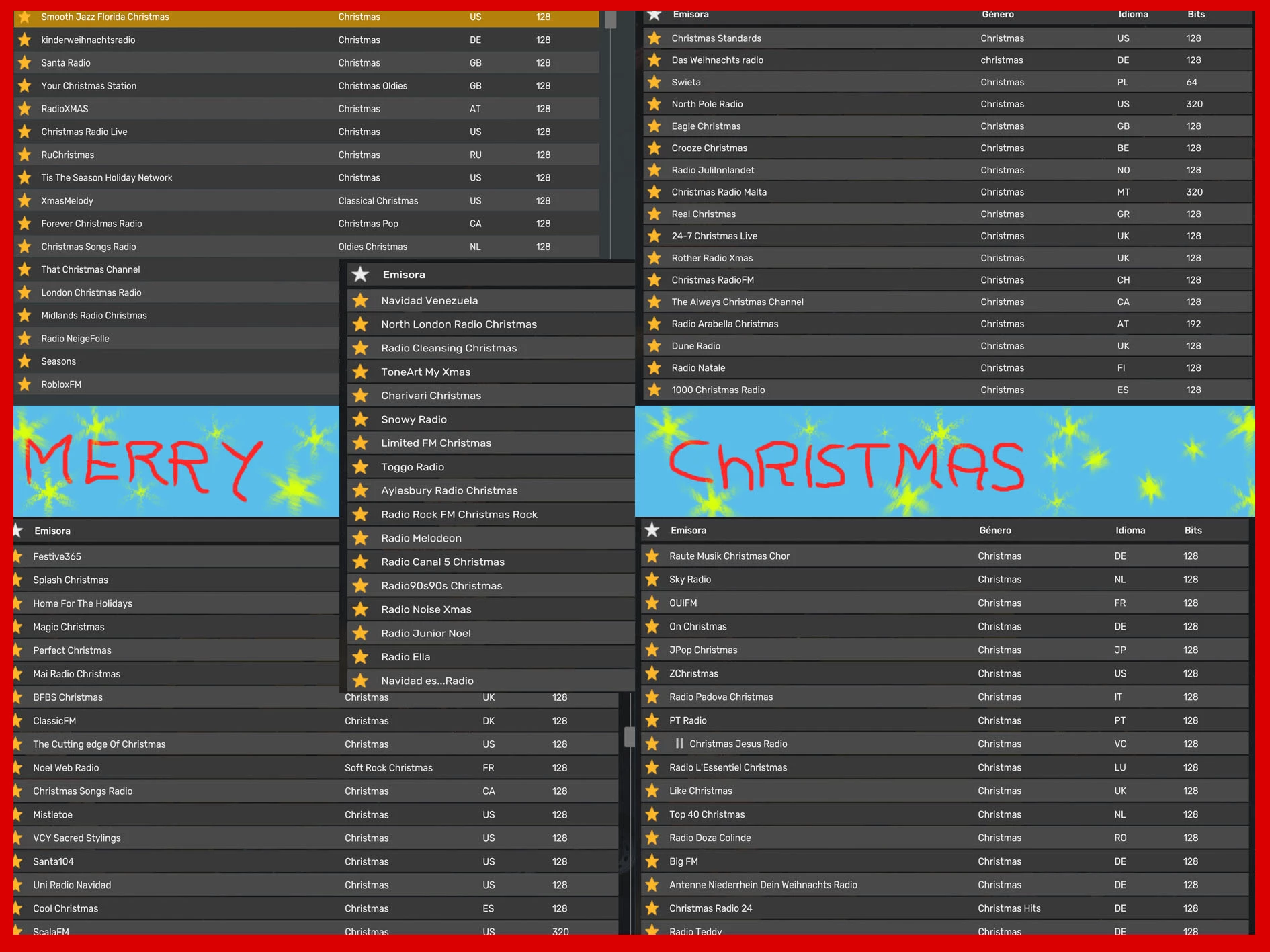 Christmas Radio Stations V1.0