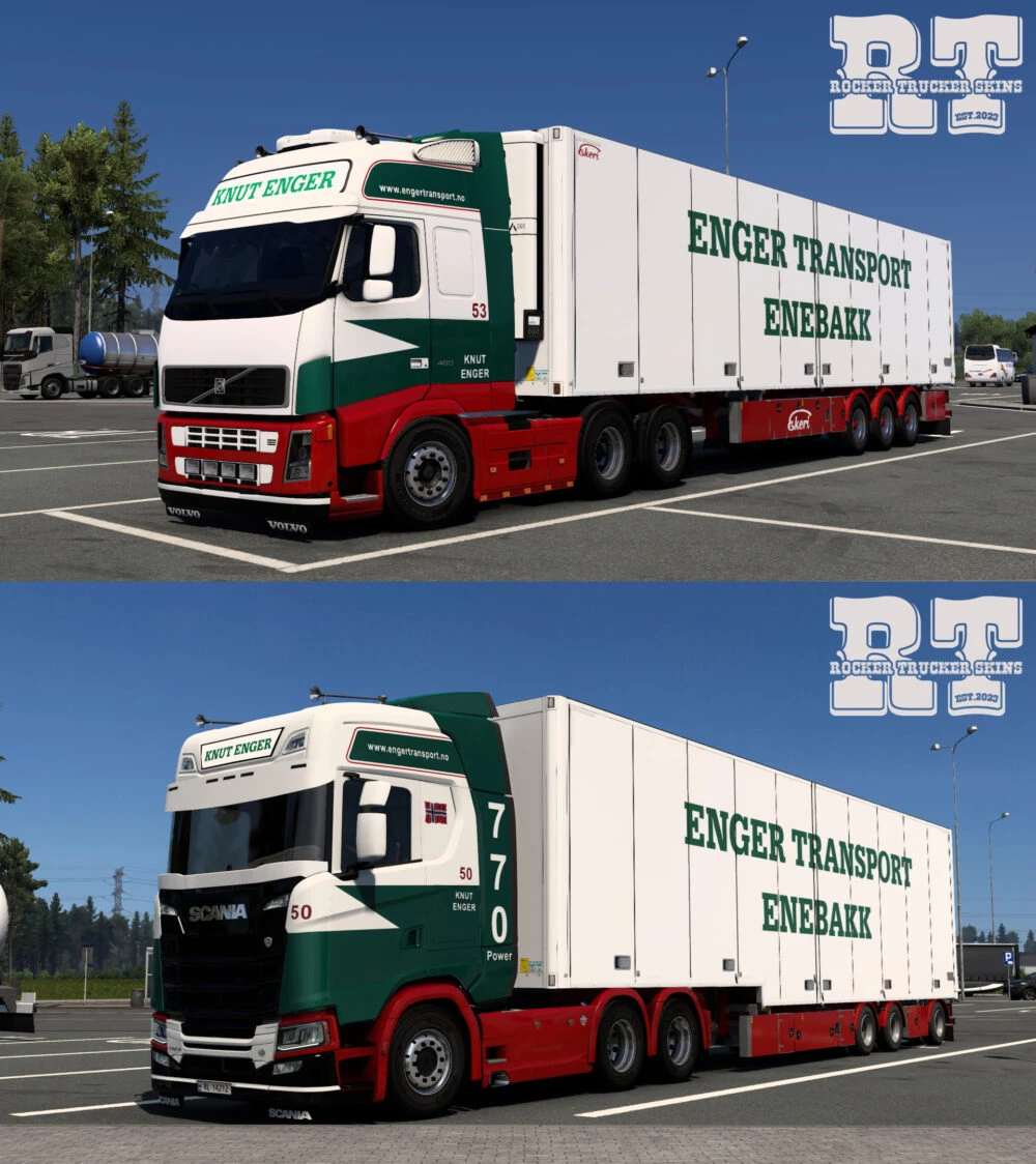 Knut Enger Transport Skin Pack v1.0