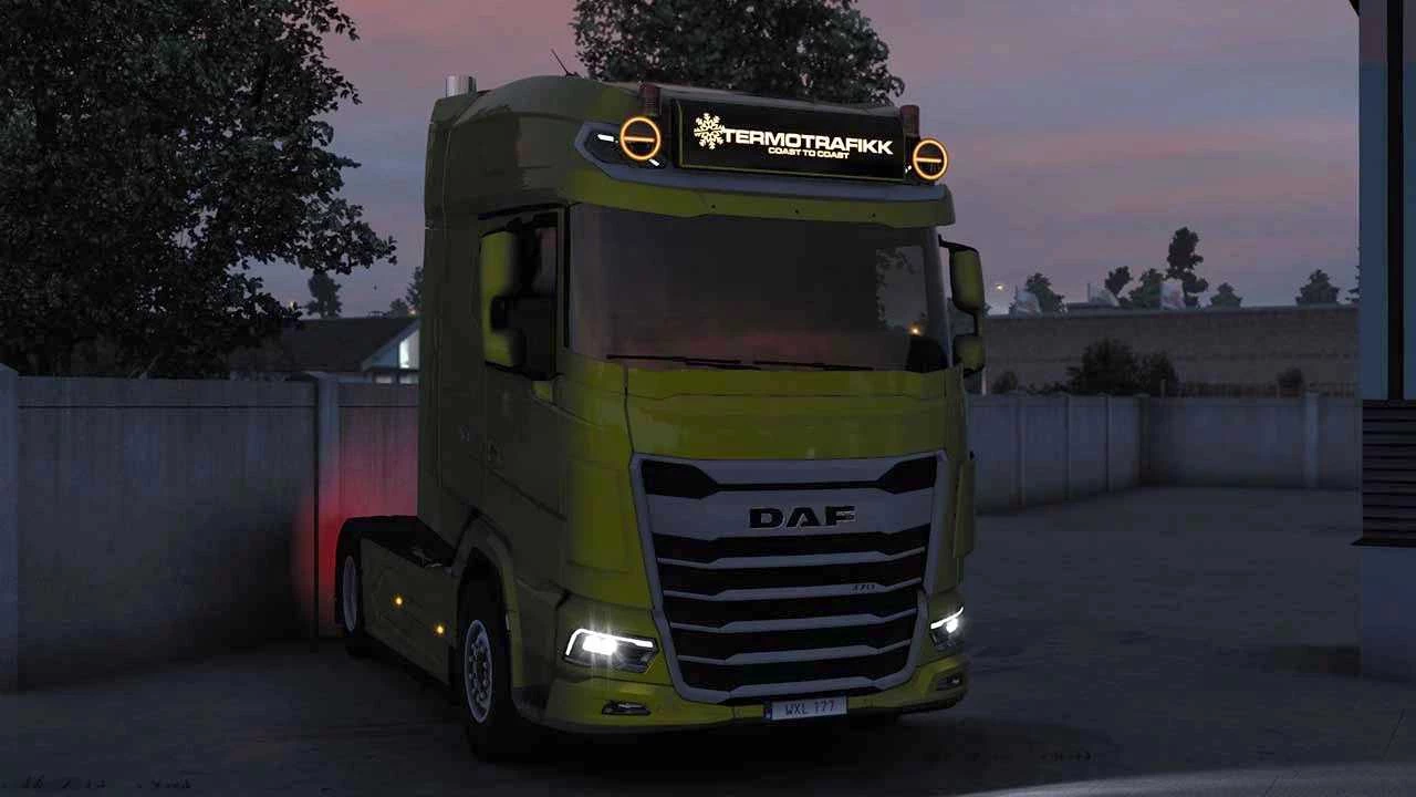 Lightbox for DAF 2021 XF, XG & XG+ 1.57