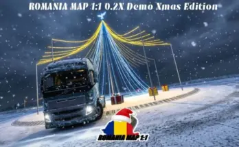 Romania Map 1:1 Xmas Edition v0.2 1.57