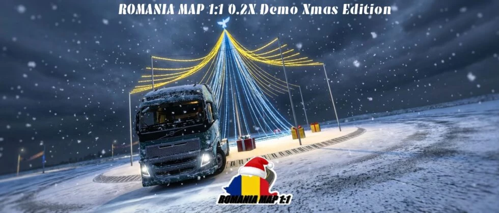 Romania Map 1:1 Xmas Edition v0.2 1.57