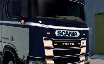 Scania NG S/R Complete Front Plate 1.57