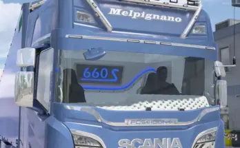 Scania S Italian Style Melpignano Interior v1.0