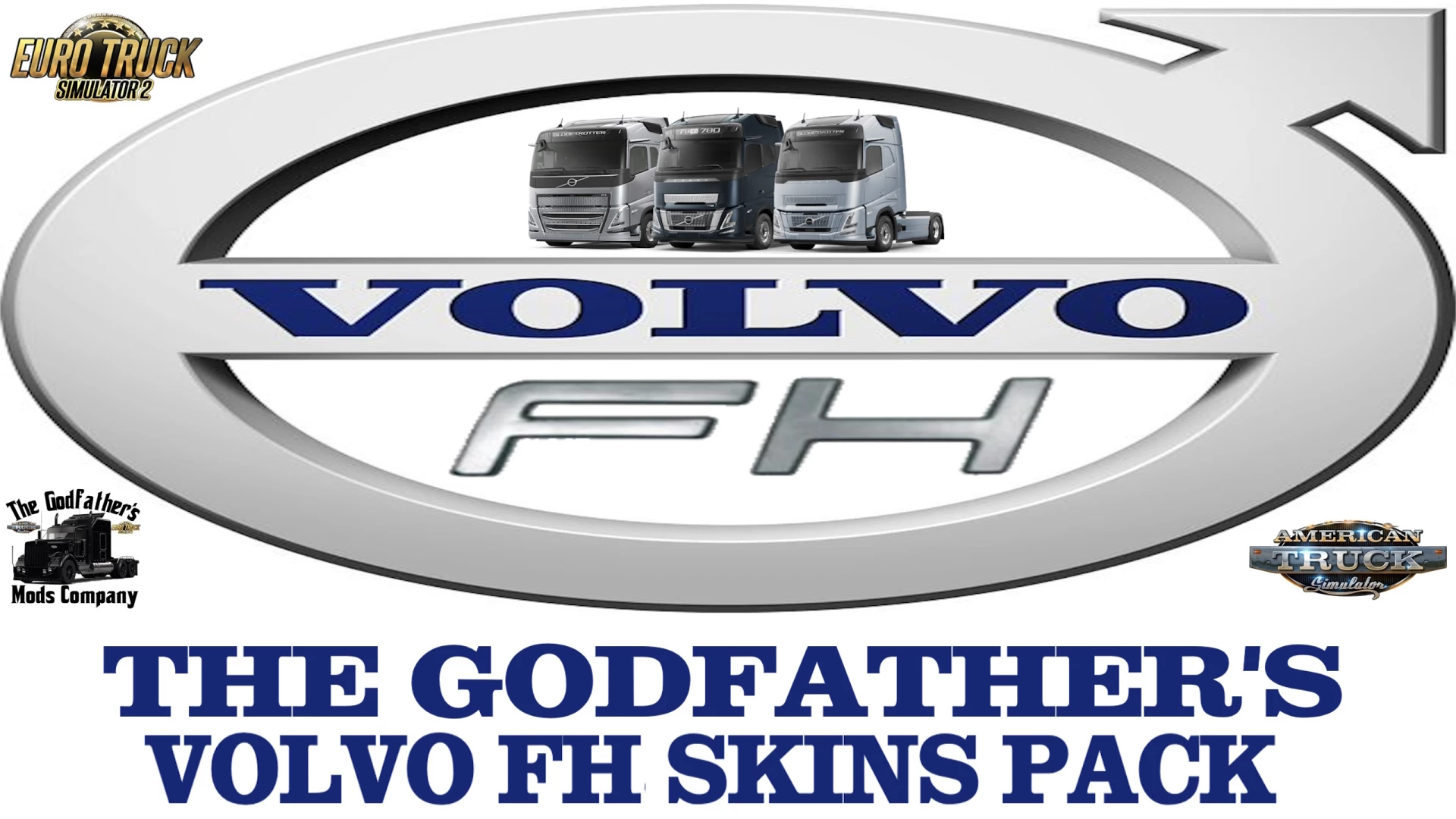 The Godfather's Volvo FH Skins Pack v1.0