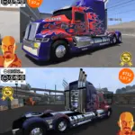 WESTERN STAR 5700XE OPTIMUS PRIME v1.0 ETS2 1.57.X