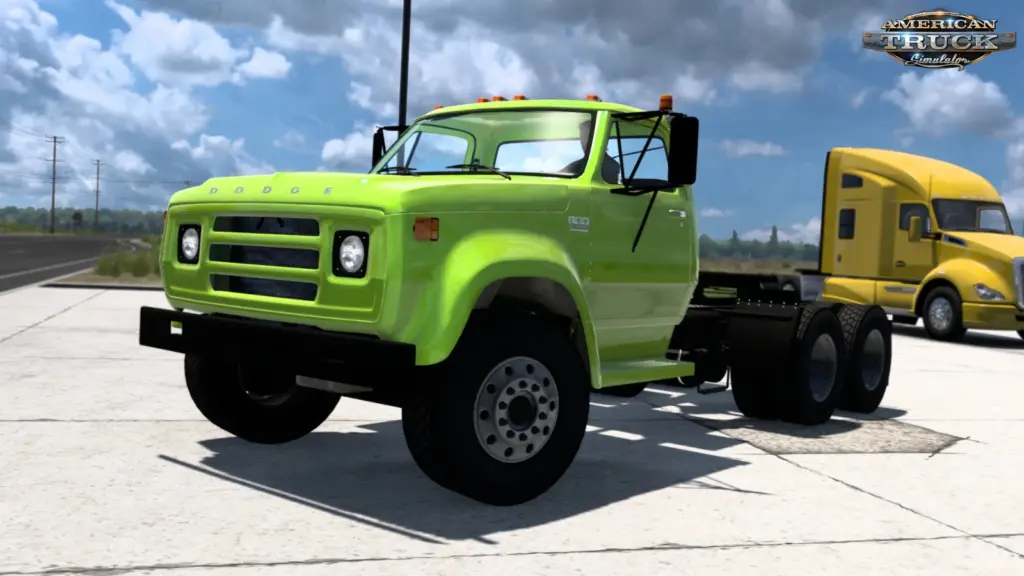 Dodge D800 Truck + Interior v2.1