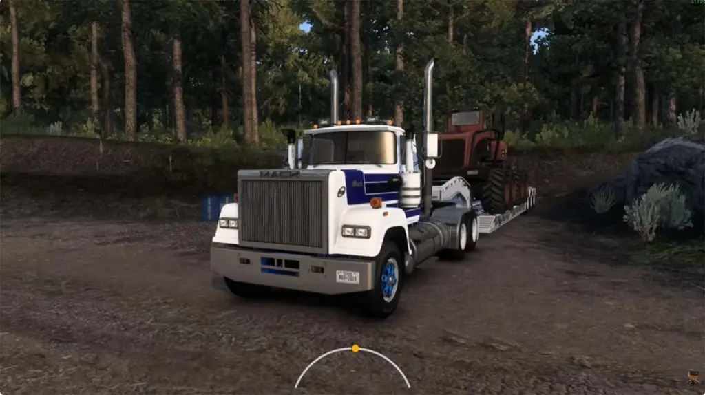 Mack E9 V8 Straight pipe sound v1.0 1.57