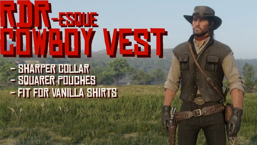 RDR-Esque Cowboy Vest