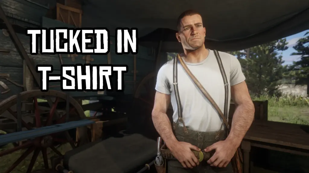 Tucked in T-Shirt for Arthur Morgan