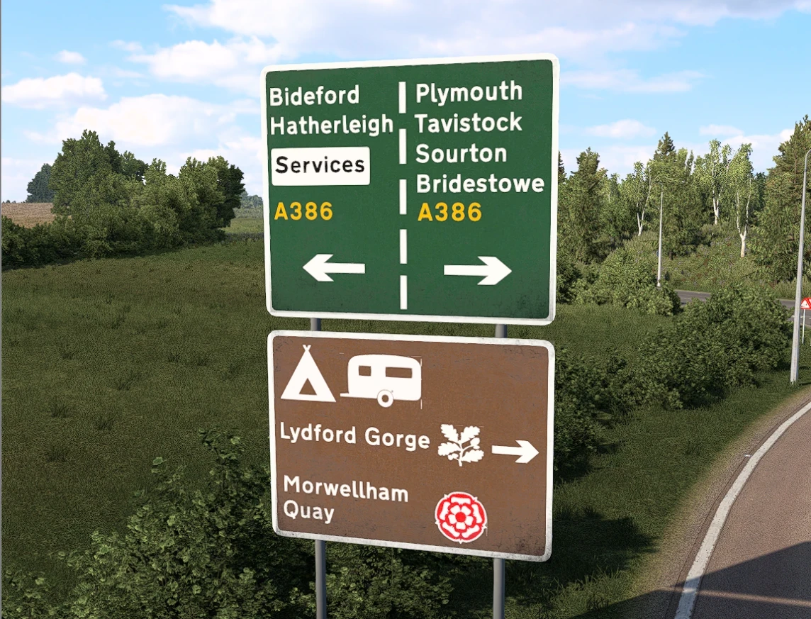 A30 + Bodmin Signage Addon v1.0 1.57