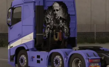 Back Skin for Volvo FH FH4/5/6 Sleeper v1.0