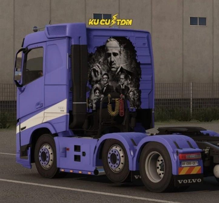 Back Skin for Volvo FH FH4/5/6 Sleeper v1.0
