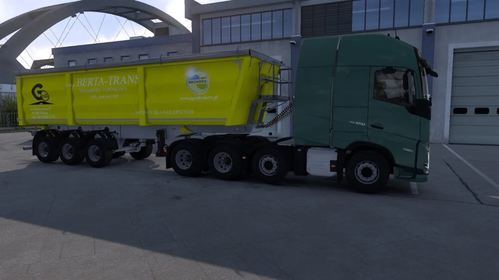 Berta Trans Trailer Skin v1.0