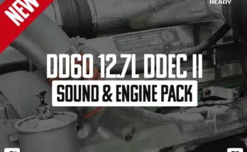 DD60 12.7L (DDEC II) Sound & Engine Pack v1.0 1.57