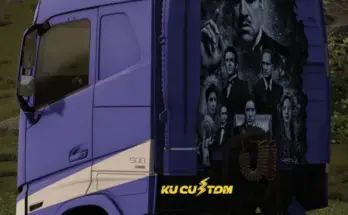 Painted Air Filter + Back Skin for Volvo FH XL v1.0