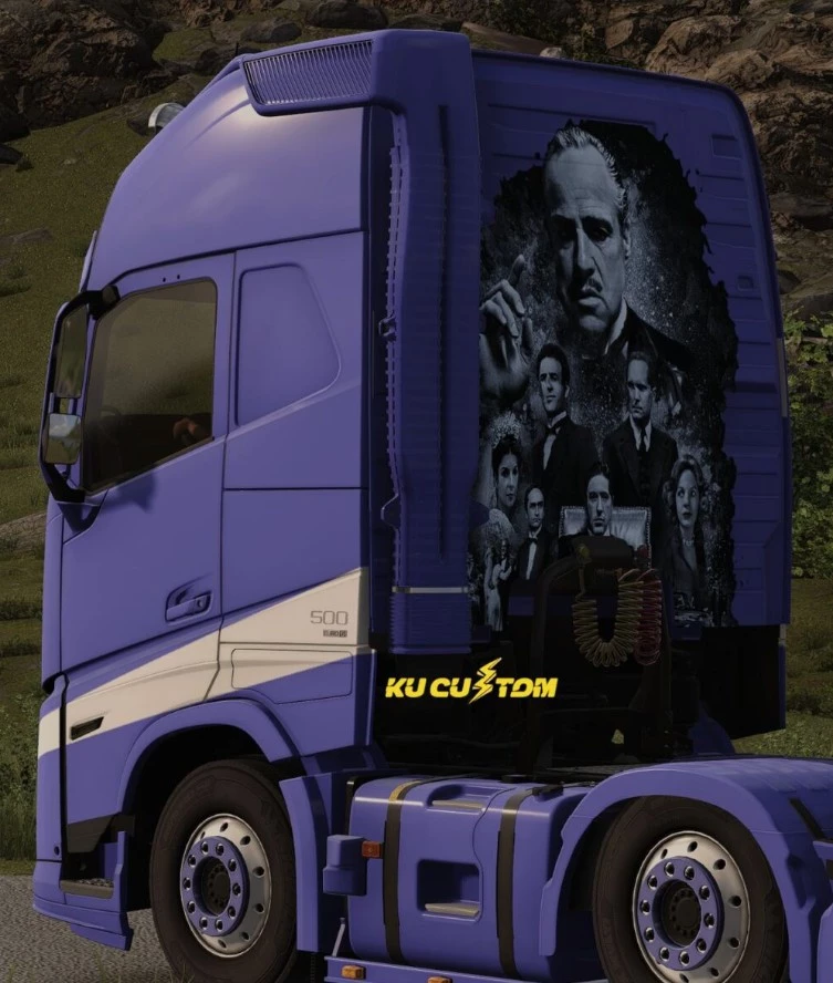 Painted Air Filter + Back Skin for Volvo FH XL v1.0