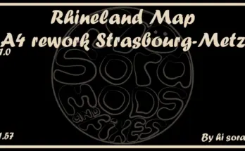 Rhineland Map - A4 rework Strasbourg-Metz v1.0.1