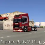 Scania NG Custom Parts Megamod v1.1 1.57