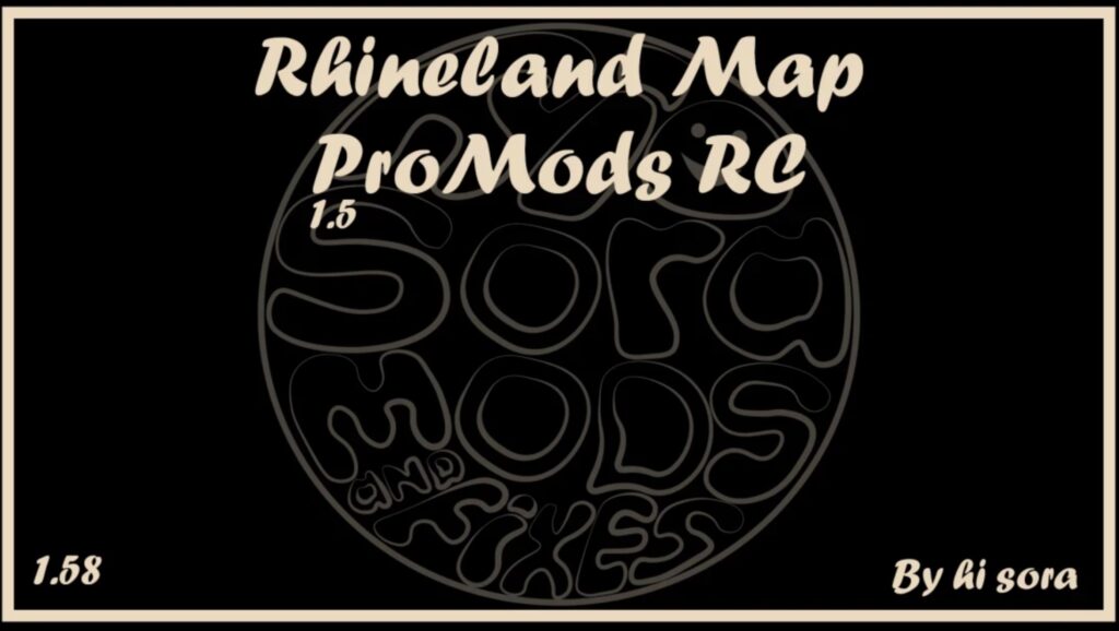 RhinelandMap - ProMods RC v1.5 - Allmods.net