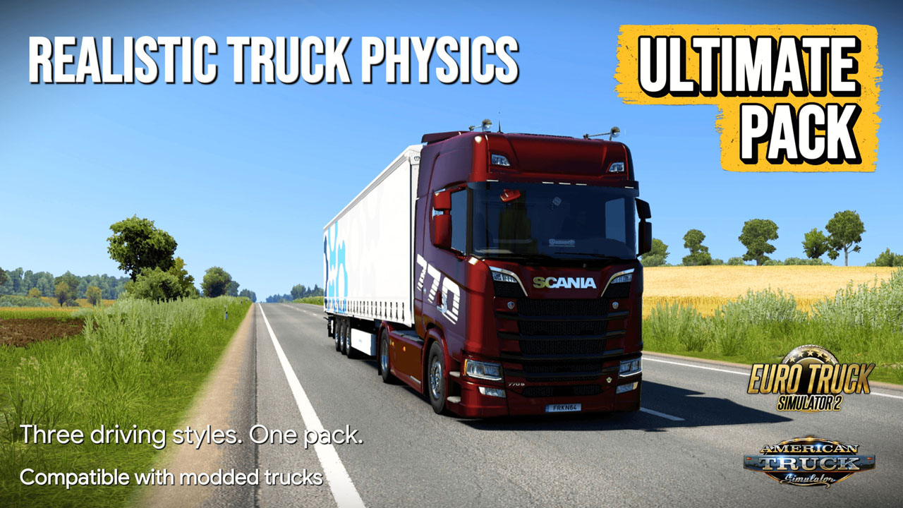 Realistic Truck Physics Mod Ultimate Pack v1.10 1.61