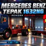 Mercedes-Benz Tepak 1632NG Trucks & Trailer ETS2 1.61