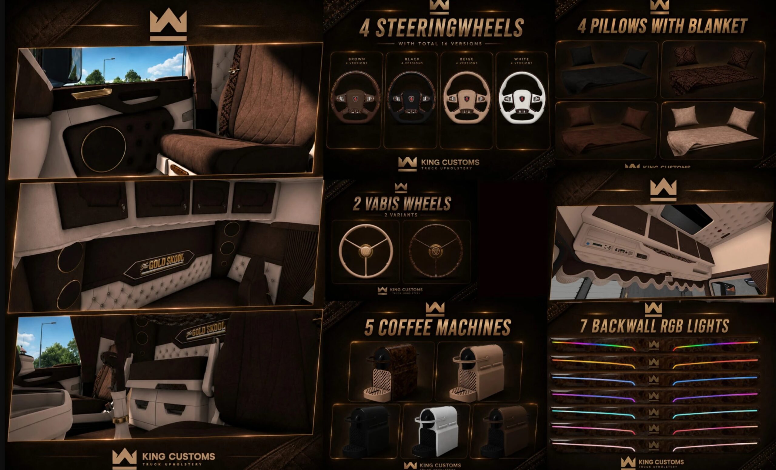 GoldSkool InteriorPack S&R v1.0 1.61