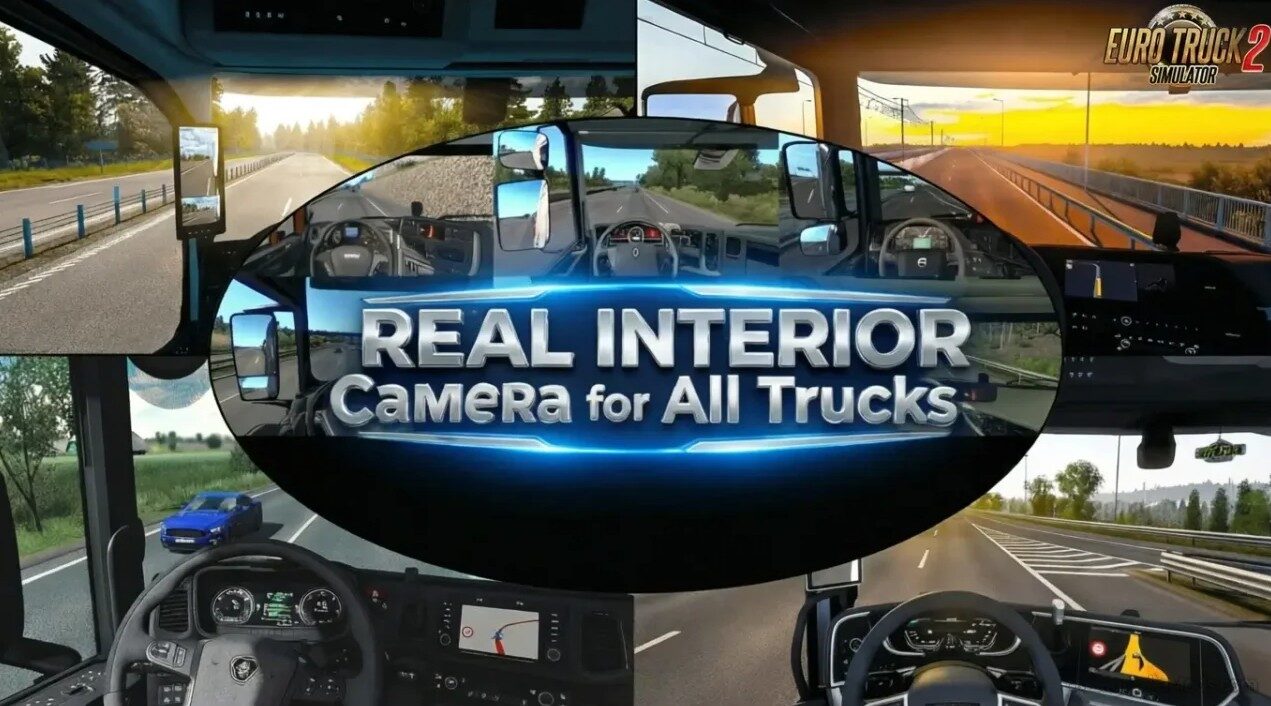 Real Interior Cams for all Trucks 1.61