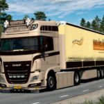 DAF XF 106 480 + Trailer Van der Heijden v2.0 1.61