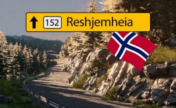 Norwegian Road 152 "Reshjemheia" v0.4.2 (0.39.x)