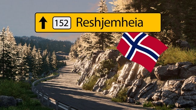 Norwegian Road 152 "Reshjemheia" v0.4.2 (0.39.x)
