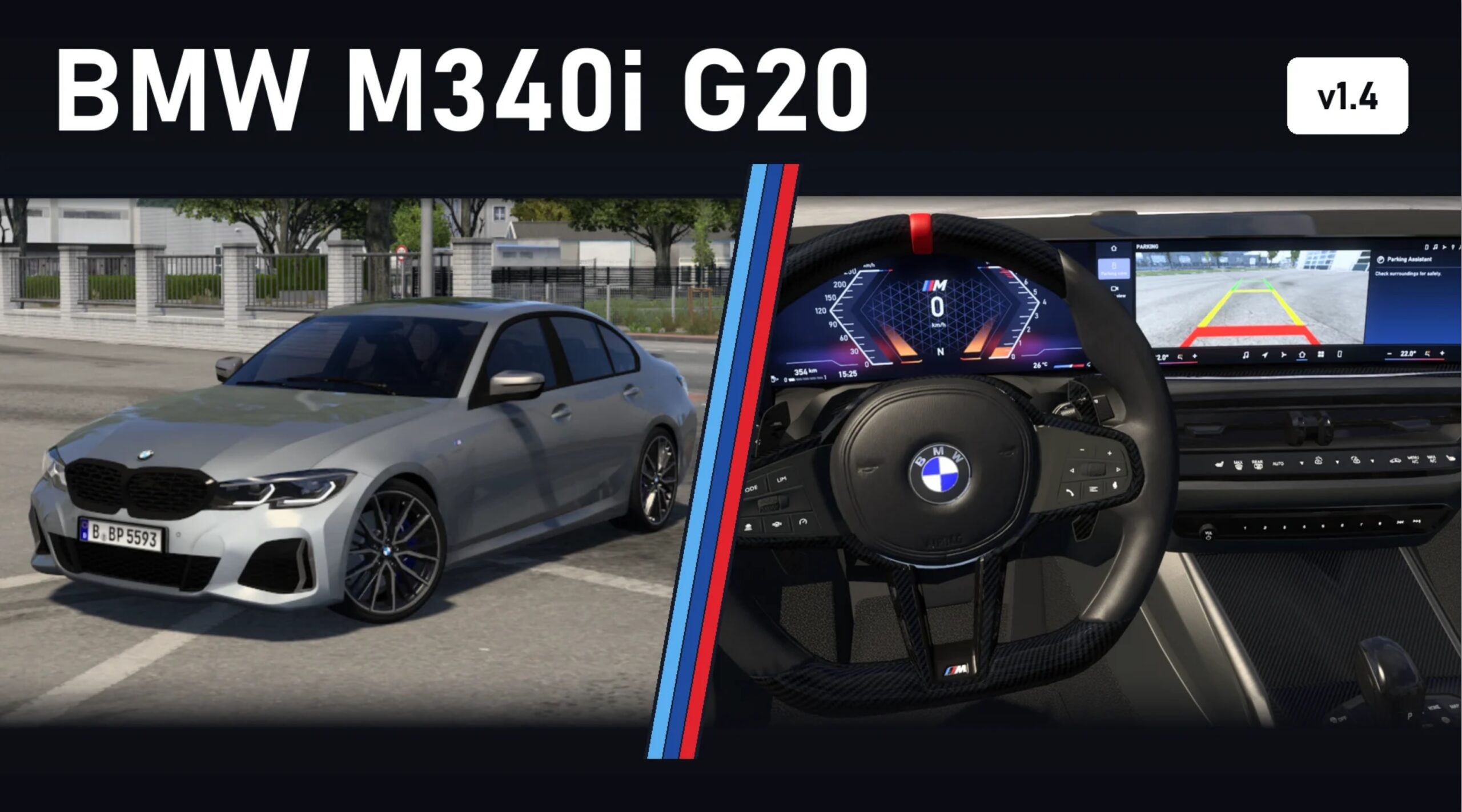 BMW M340i xDrive (G20) 1.61x v1.4.1 (Hotfix)
