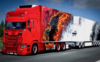 Scania S Firebird v8.0