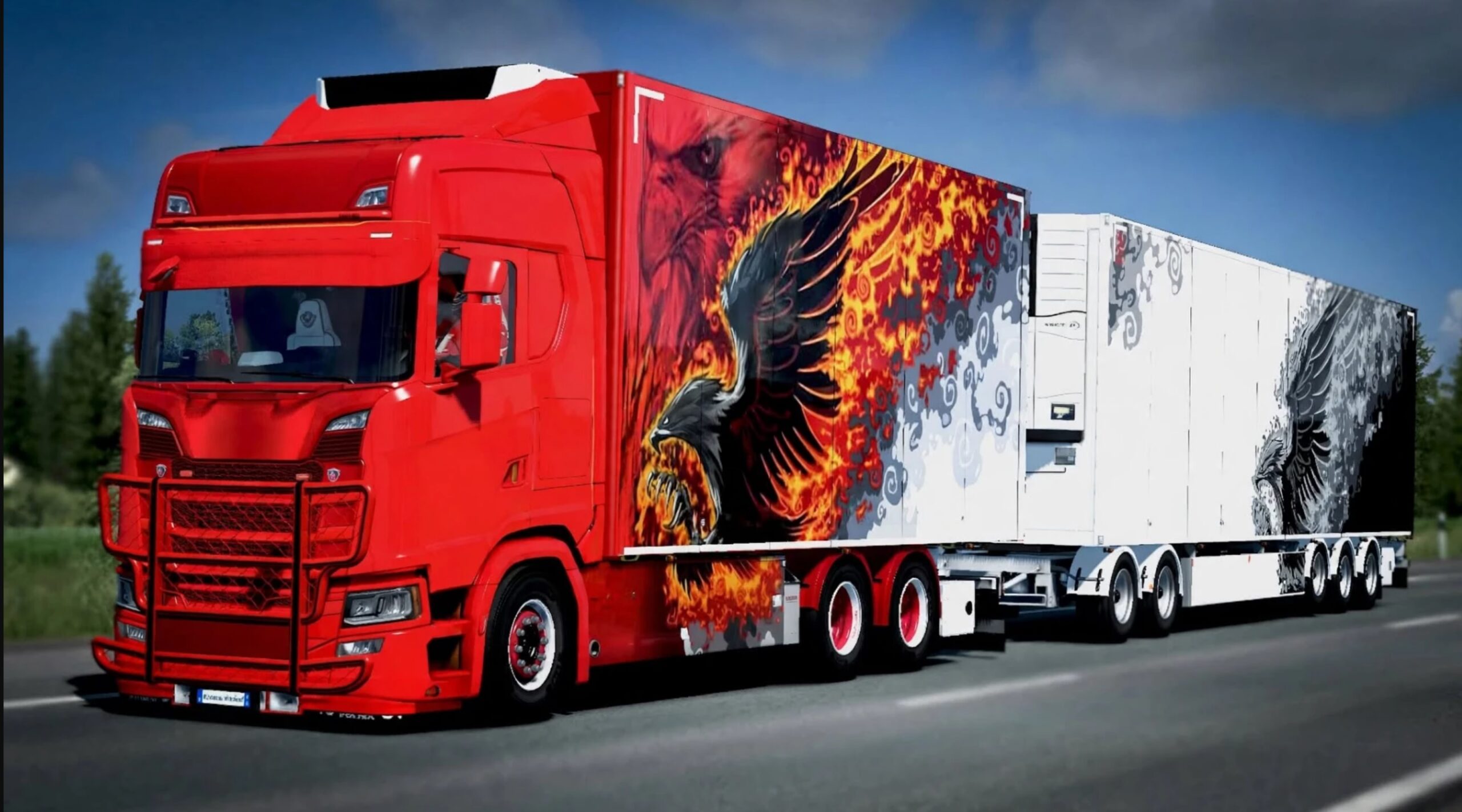 Scania S Firebird v8.0