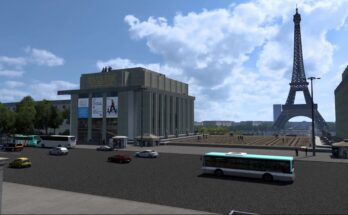 Île-de-France (Paris Suburbs) Map 1:1 v0.1.6e