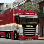Scania R590 + Trailer Faasse Transport v1.0 1.61
