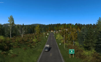 Road Connection Between Promods Canada and Alaska - North To The Future v0.6.7.0