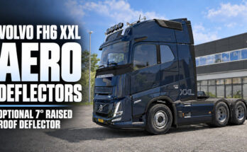 Volvo FH6 XXL Cabin Aero Deflector v1.1 1.61