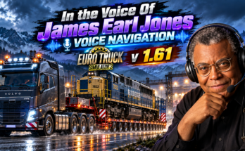 Voice Navigation for ETS2 V 1.61 - English Voice of James Earl Jones Voice of Darth Vader Star Wars