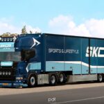 Scania R560 + Trailer "SKOR" v3 1.61