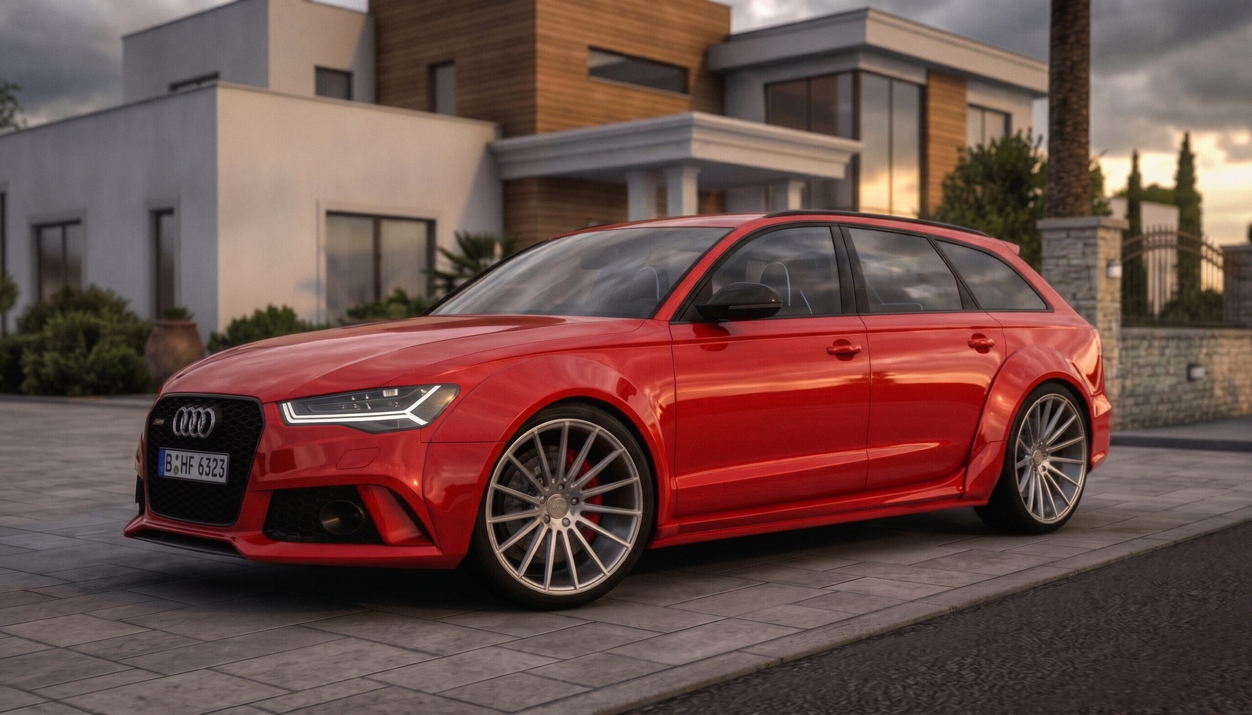 Audi RS6 C7 Avant 2016 1.62x