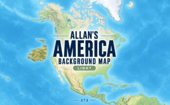 Allan’s America Background Map 4K v2.2.1