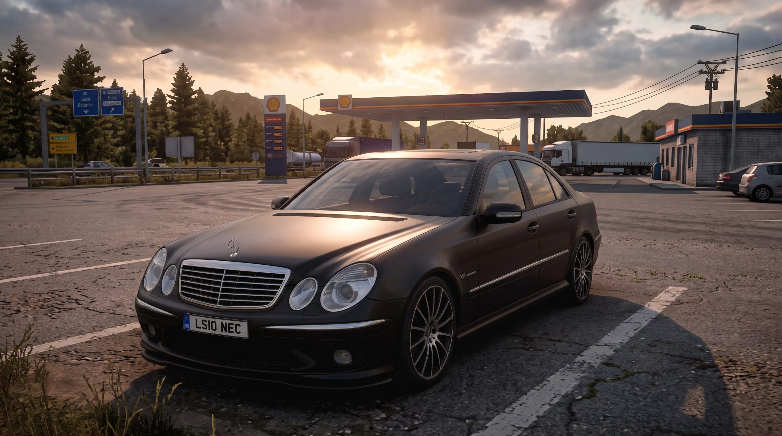 Mercedes Benz E55 AMG W211 1.62x