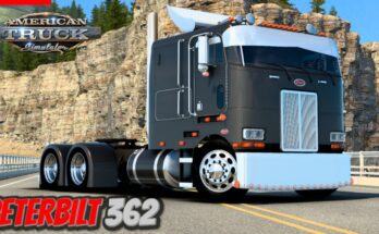 Peterbilt 362 Cabover Truck v5.10 By Jon Ruda (1.61.x) for ATS