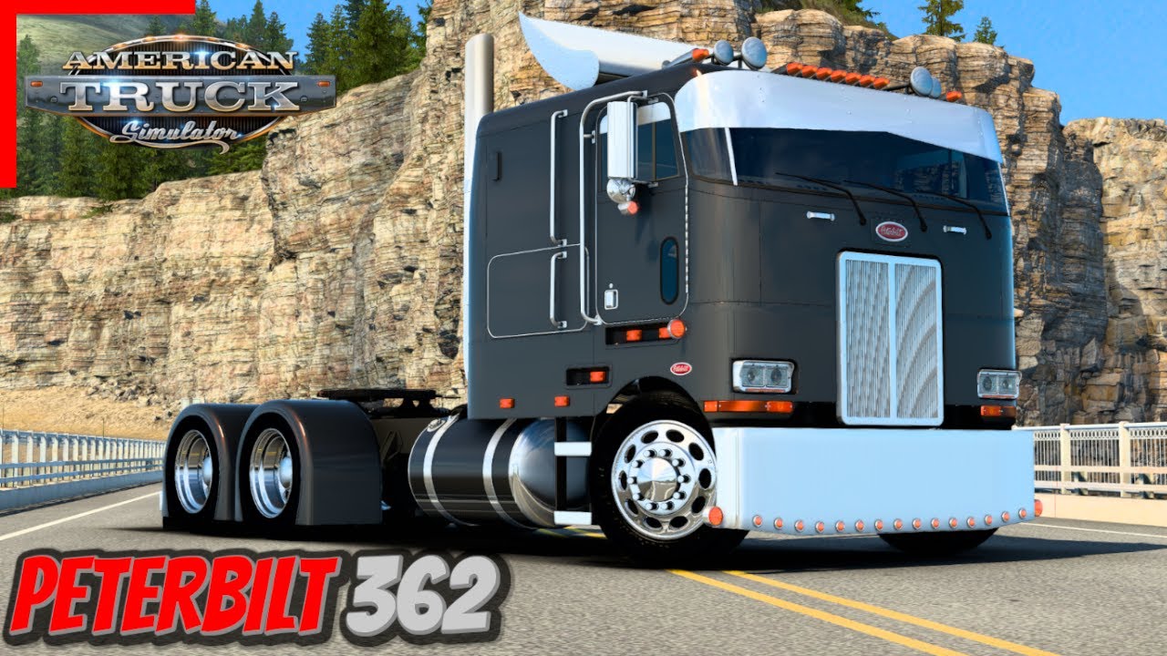 Peterbilt 362 Cabover Truck v5.10 By Jon Ruda (1.61.x) for ATS