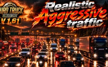 Real Aggressive Traffic for ETS2 v. 1.61