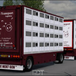Scania S500 + Trailer "Evers Transport" v14 1.61
